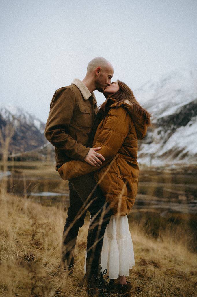 Glencoe Scotland Couples Photoshoot