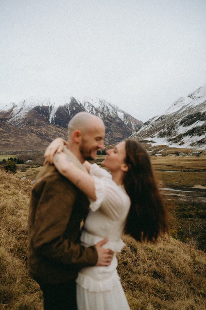 Glencoe Scotland Couples Photoshoot