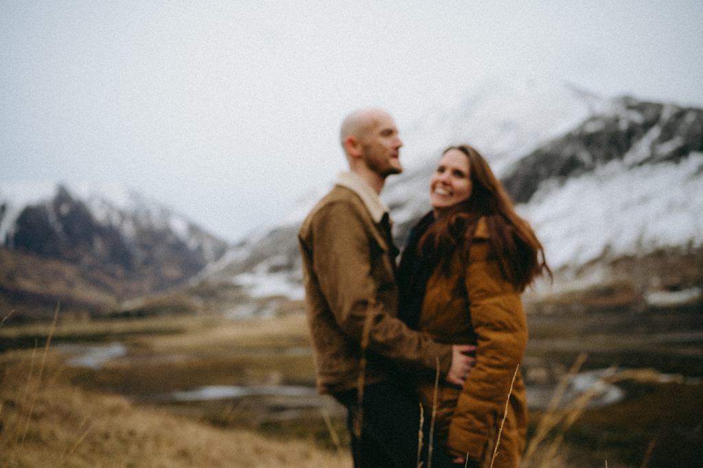 Glencoe Scotland Couples Photoshoot
