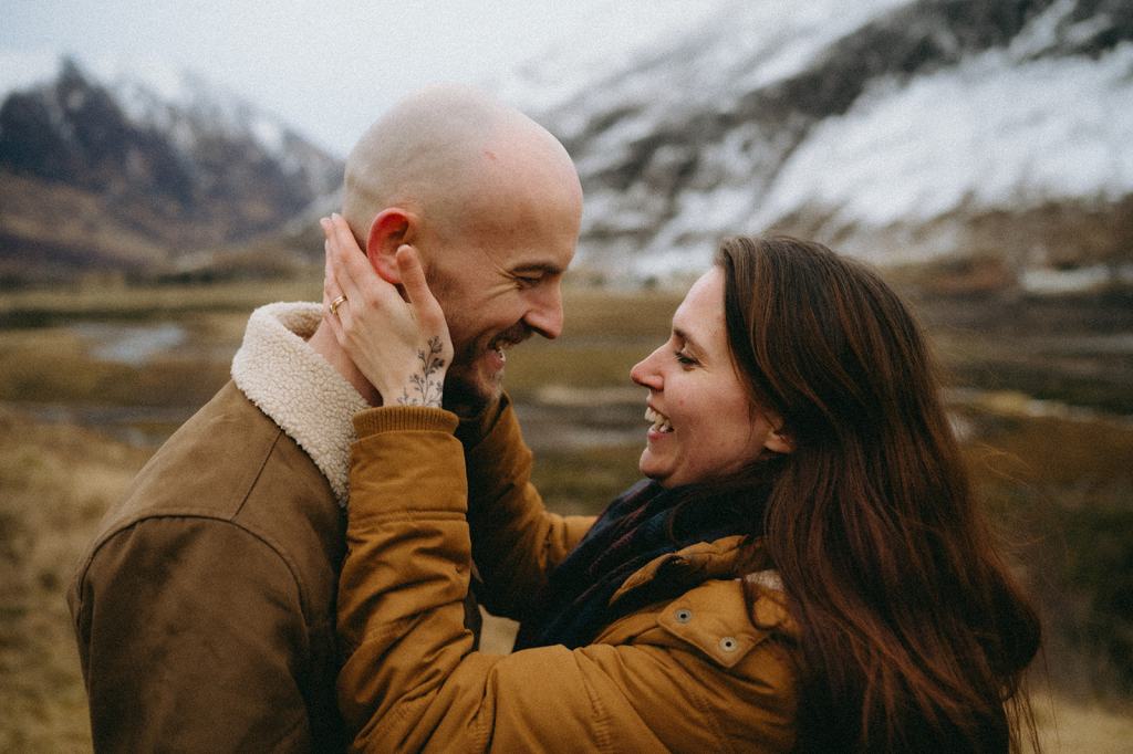 Glencoe Scotland Couples Photoshoot