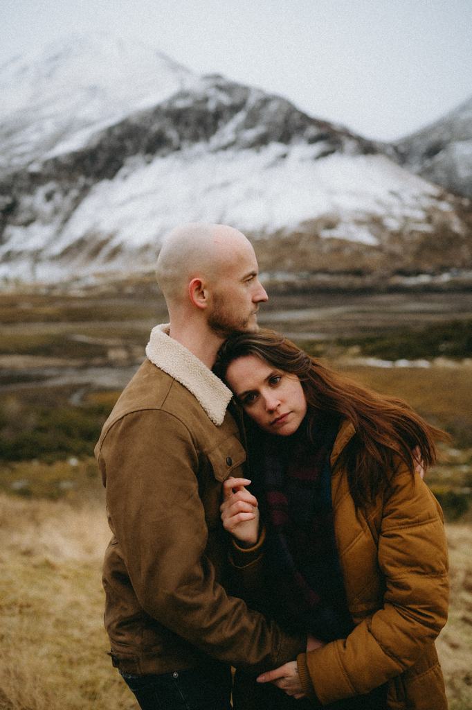 Glencoe Scotland Couples Photoshoot