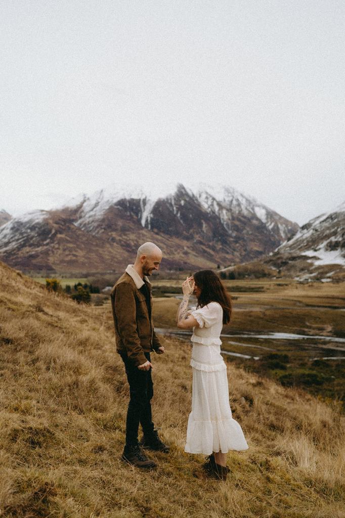 Glencoe Scotland Couples Photoshoot
