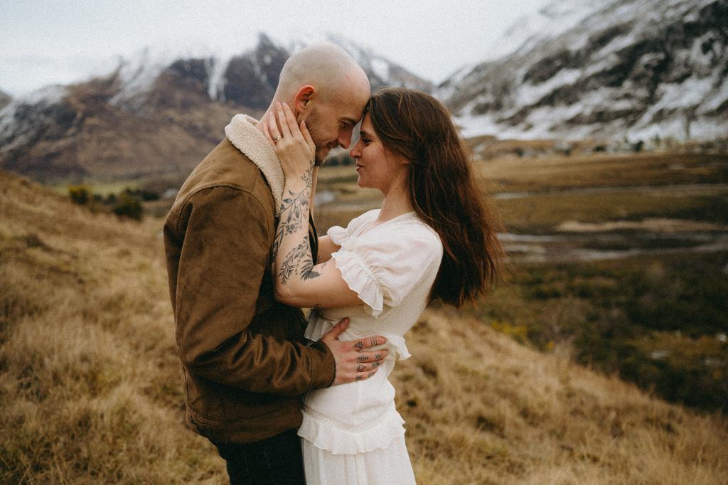 Glencoe Scotland Couples Photoshoot