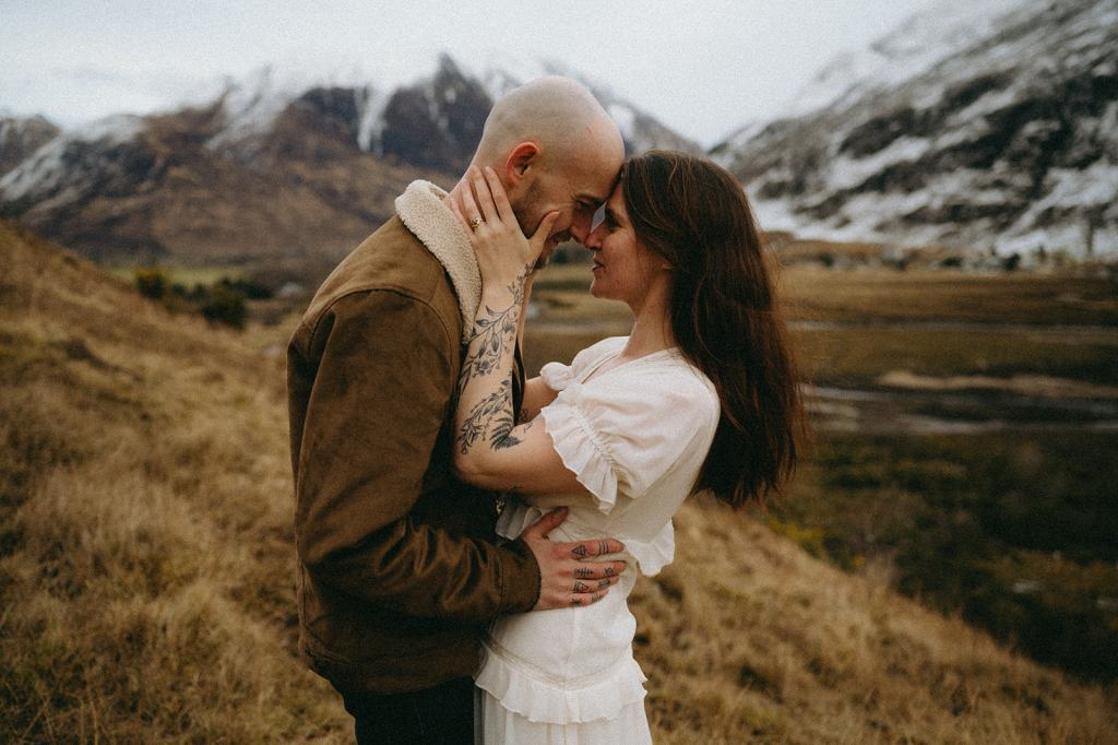 Glencoe Scotland Couples Photoshoot