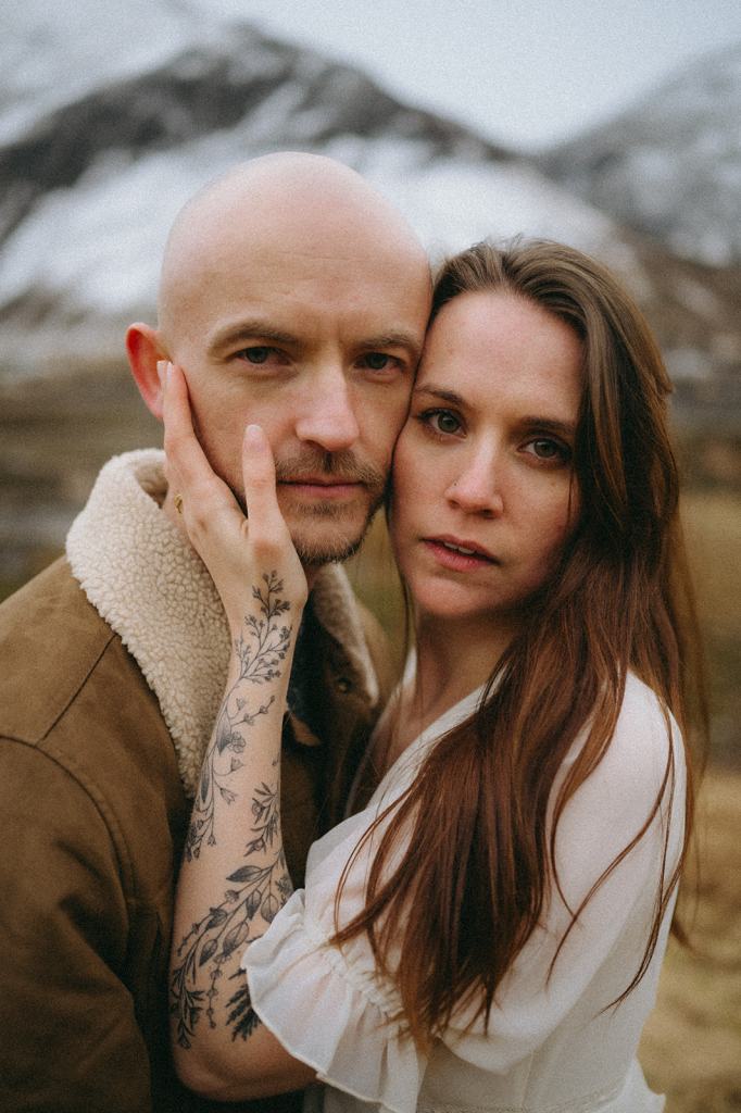 Glencoe Scotland Couples Photoshoot