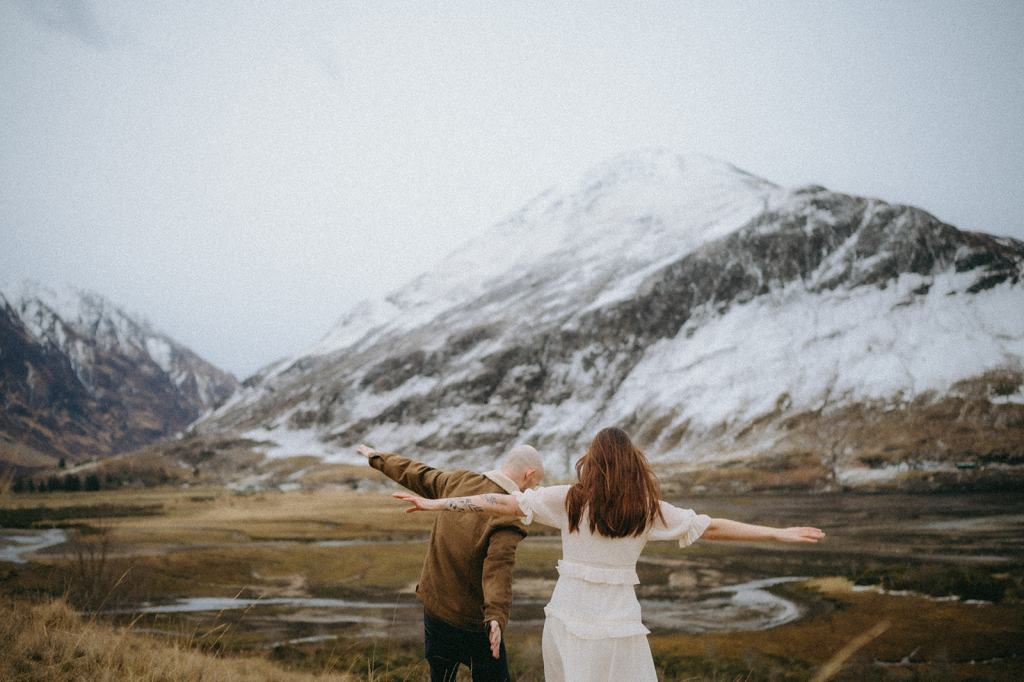 Glencoe Scotland Couples Photoshoot