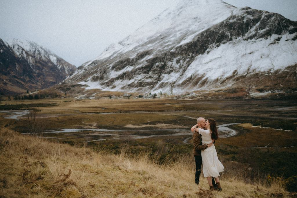 Glencoe Scotland Couples Photoshoot
