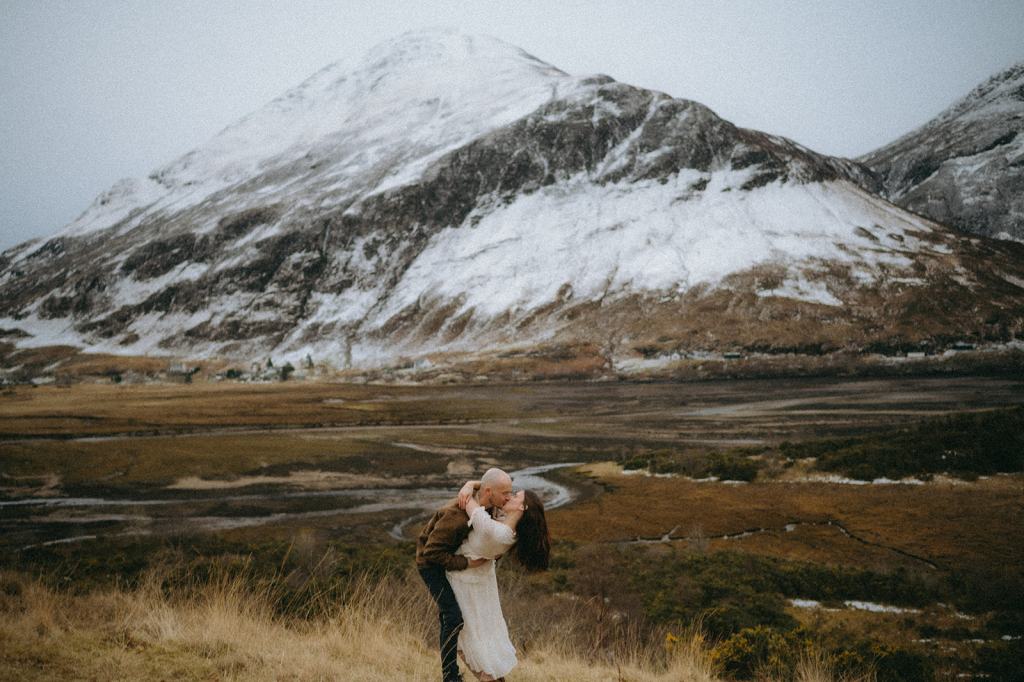 Glencoe Scotland Couples Photoshoot