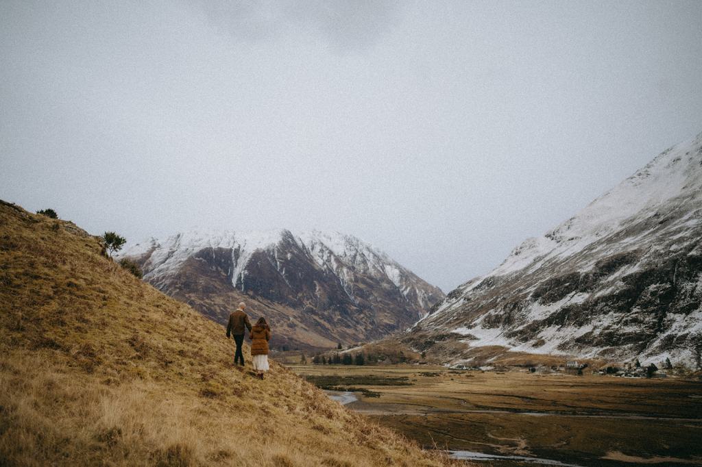 Glencoe Scotland Couples Photoshoot