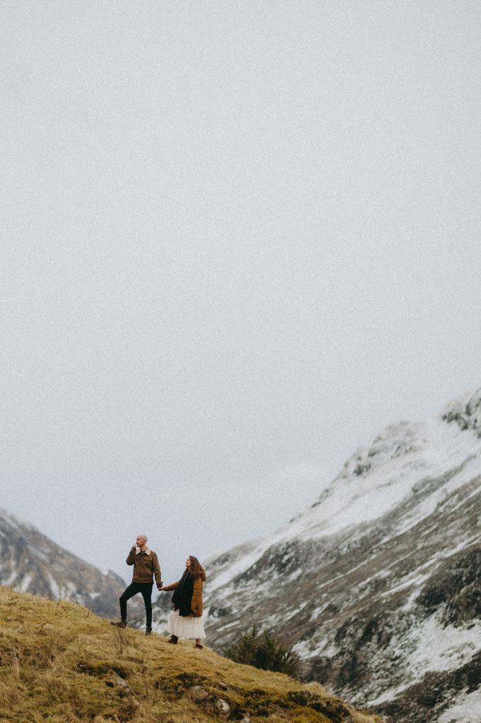 Glencoe Scotland Couples Photoshoot