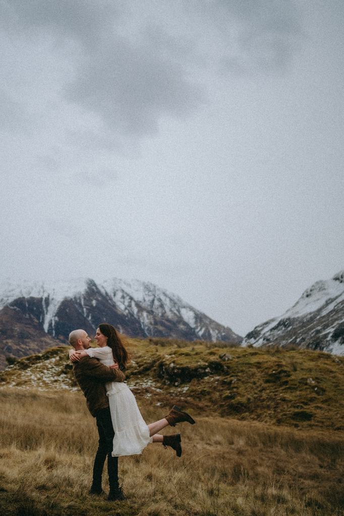 Glencoe Scotland Couples Photoshoot