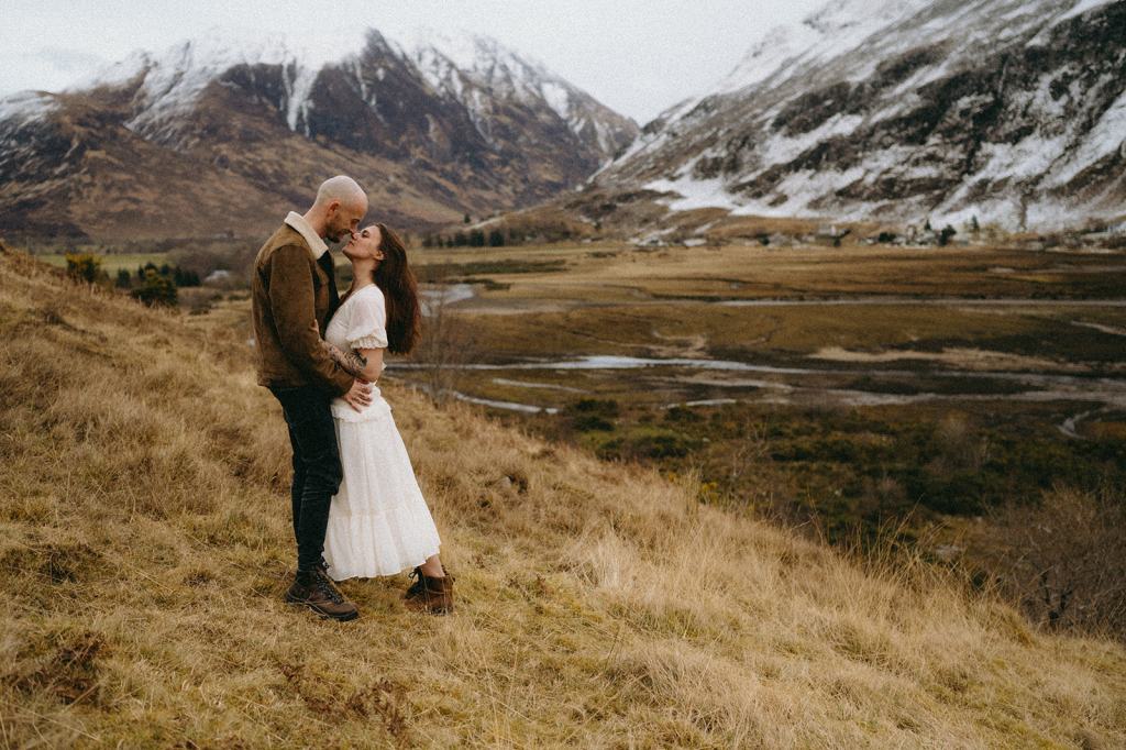 Glencoe Scotland Couples Photoshoot