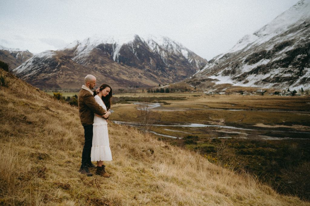 Glencoe Scotland Couples Photoshoot