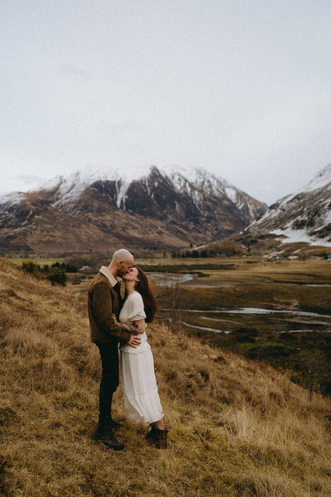 Glencoe Scotland Couples Photoshoot