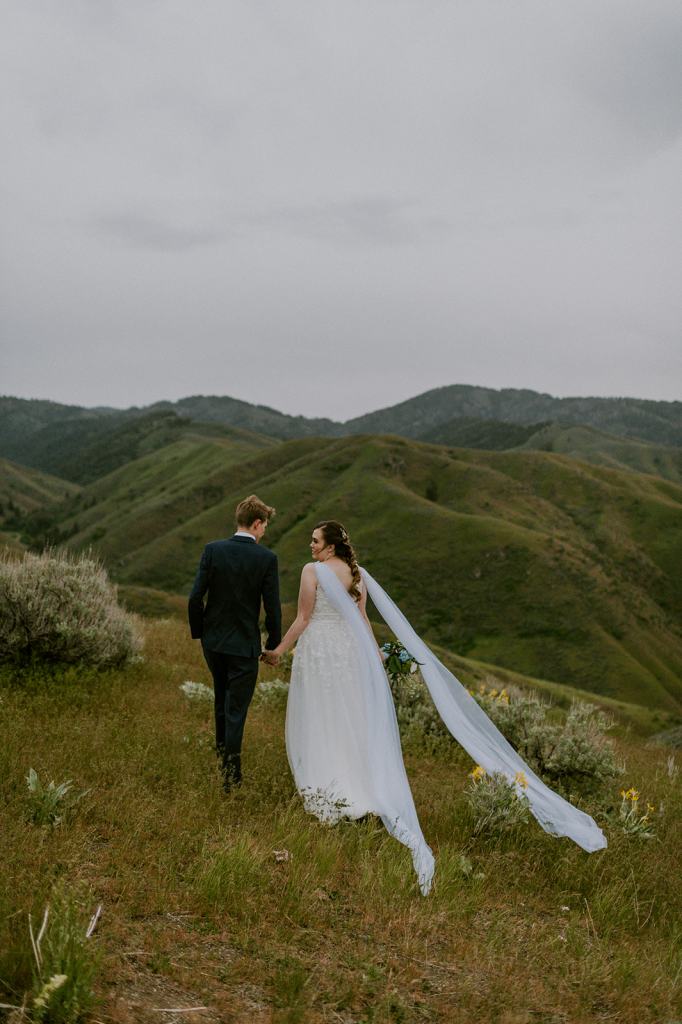 Boise Idaho Elopement on Bogus Basin