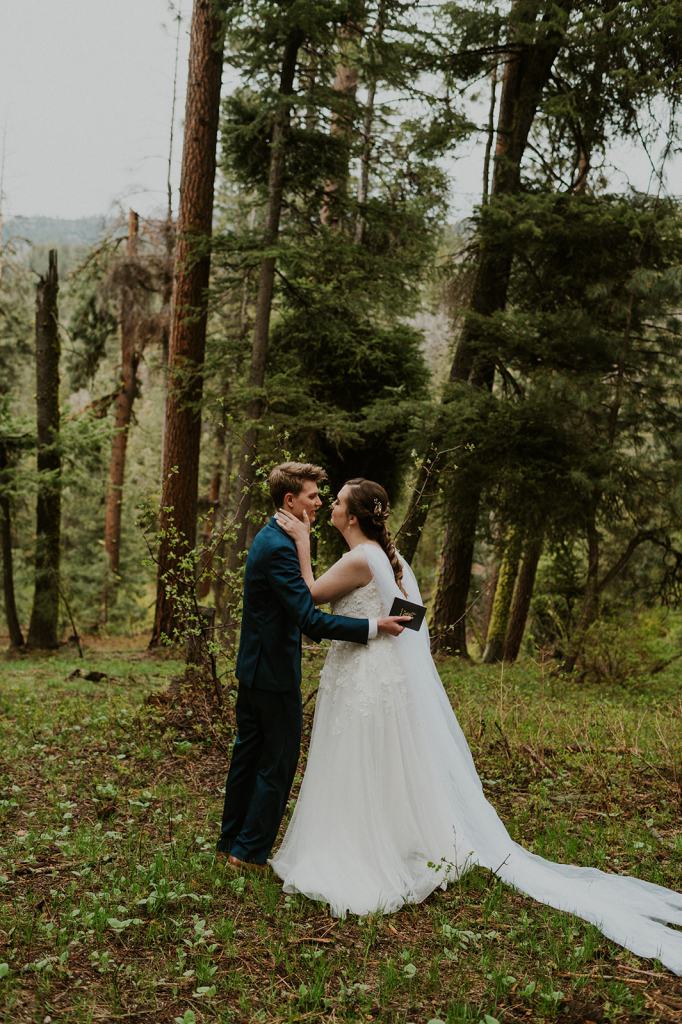 Boise Idaho Elopement at Bogus Basin