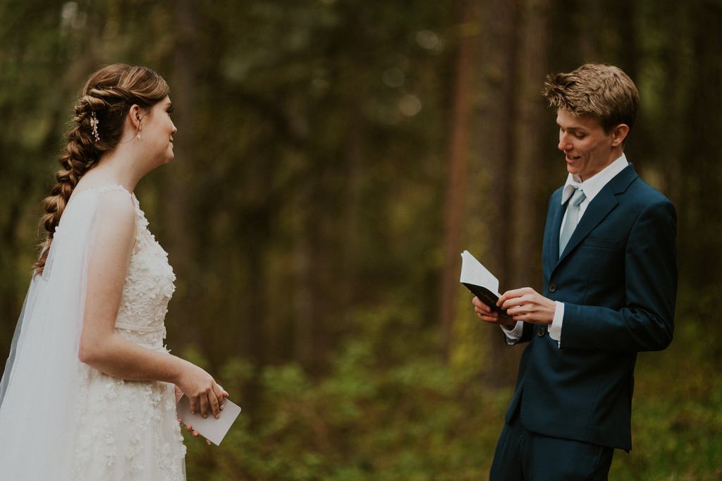 Boise Idaho Elopement on Bogus Basin