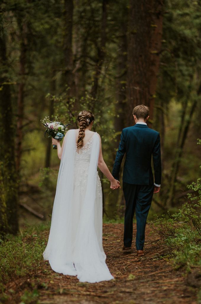 Boise Idaho Elopement on Bogus Basin