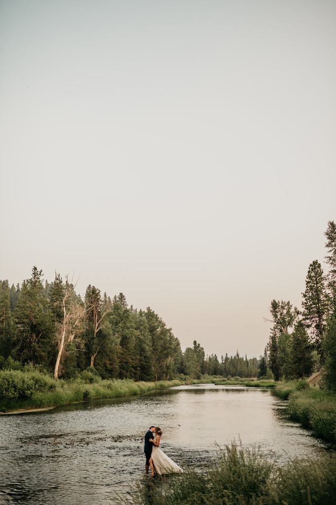 Priest Lake Idaho Wedding