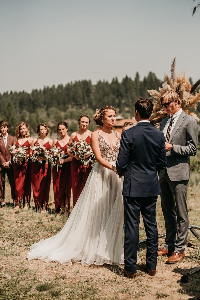 Priest Lake Idaho Wedding