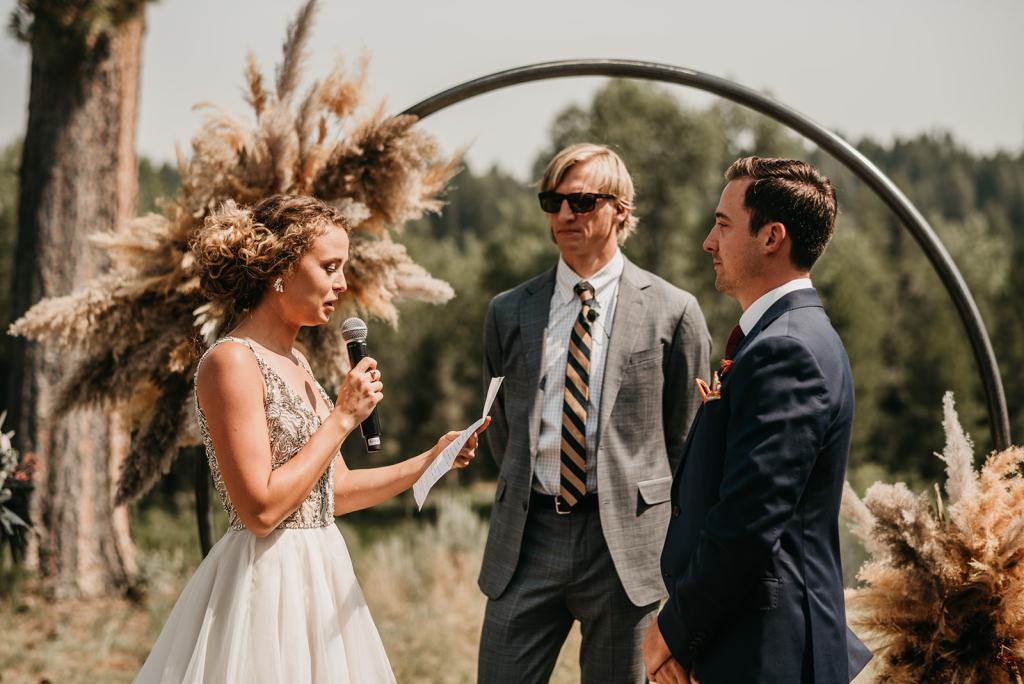 Priest Lake Idaho Wedding