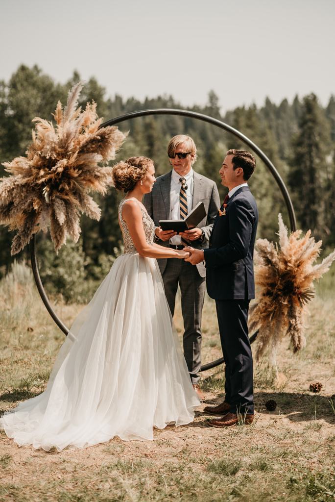 Priest Lake Idaho Wedding