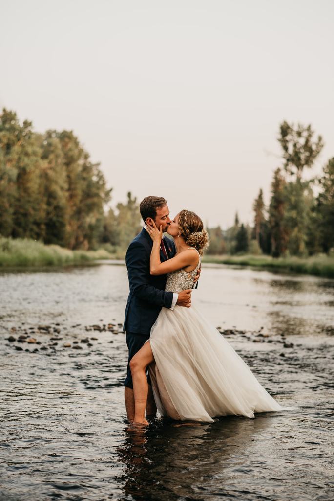 Priest Lake Idaho Wedding