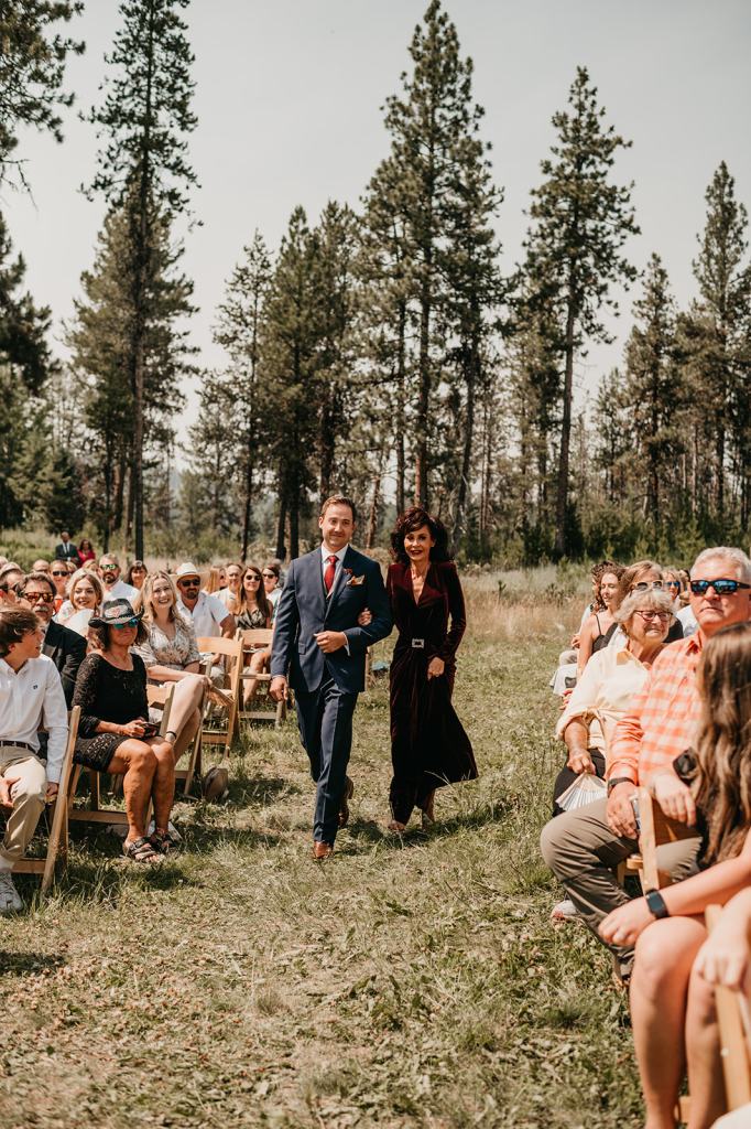 Priest Lake Idaho Wedding