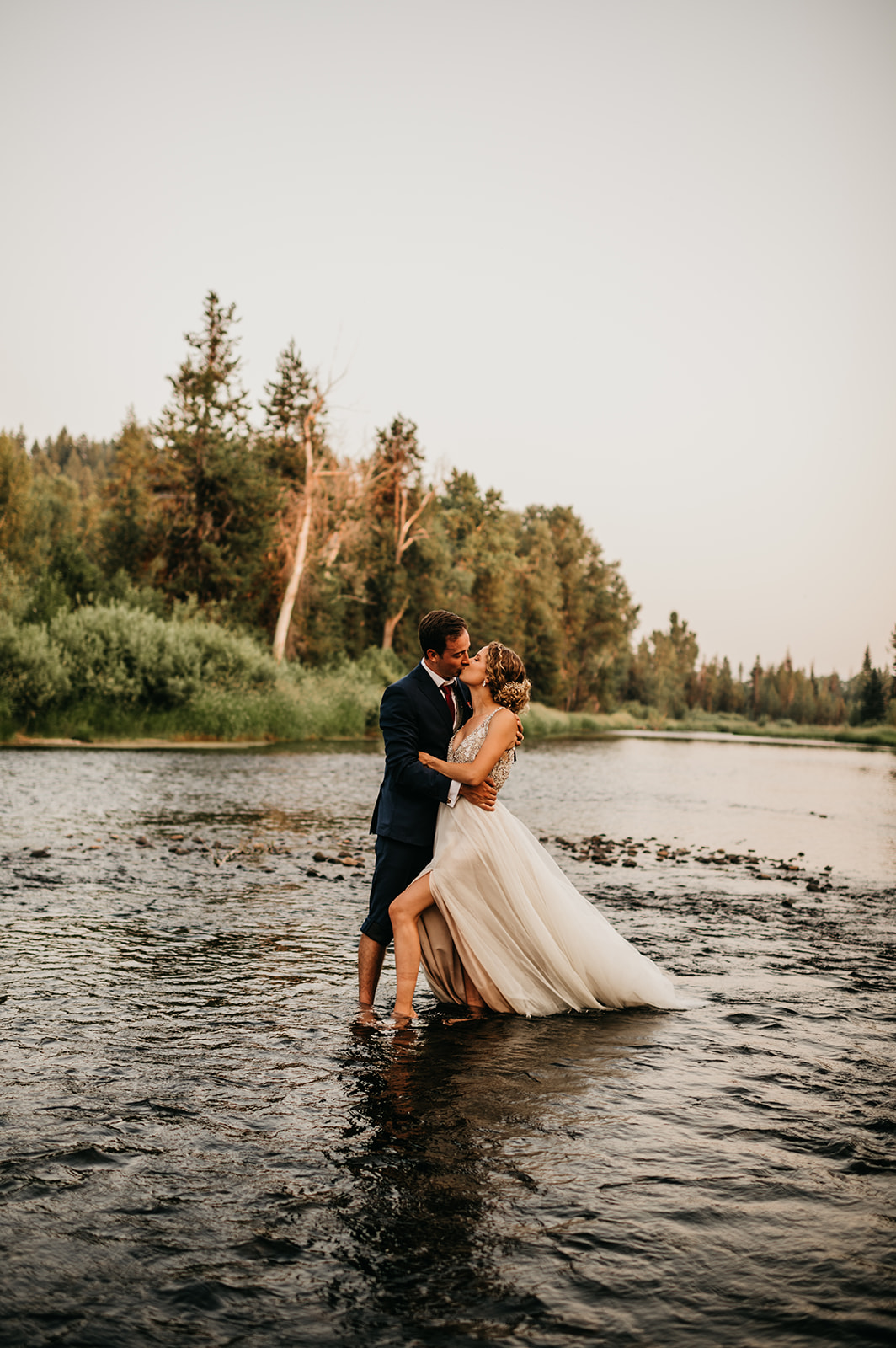 Priest Lake Idaho Wedding
