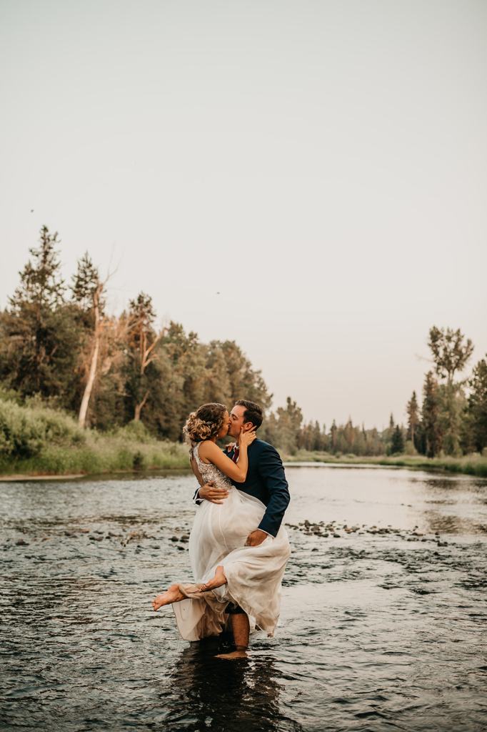 Priest Lake Idaho Wedding