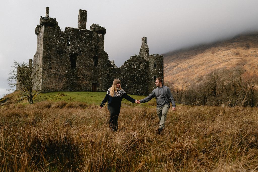 Engagement Photos in the Scottish Highlands
