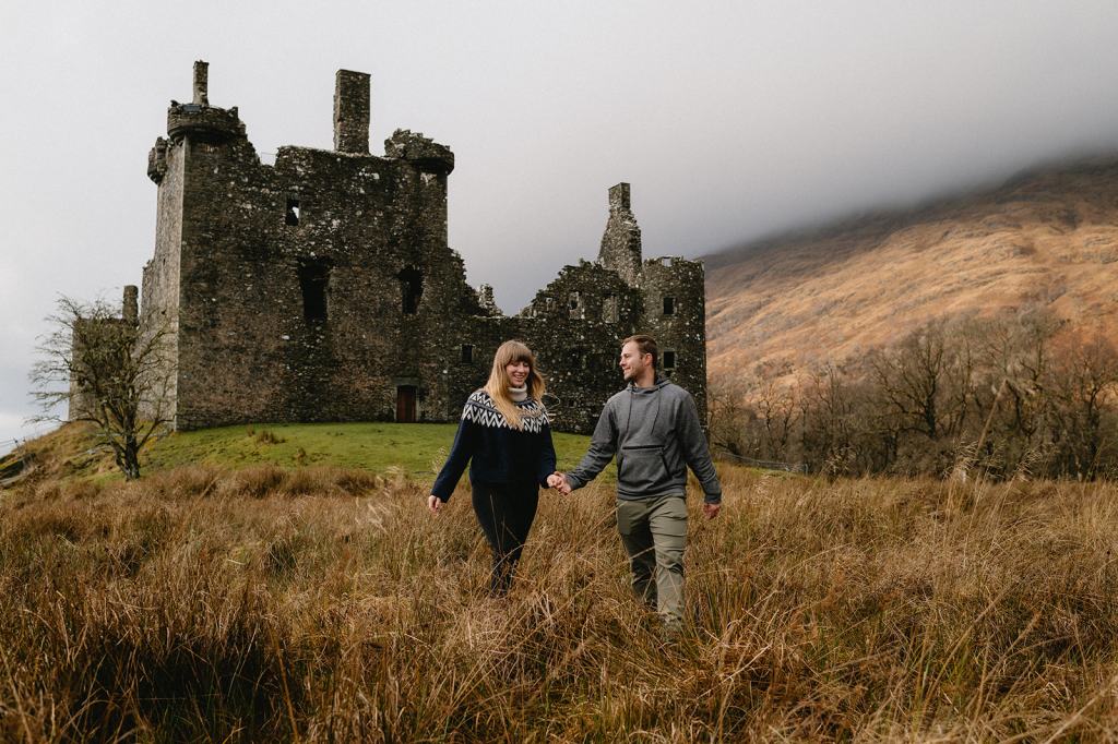 Engagement Photos in the Scottish Highlands