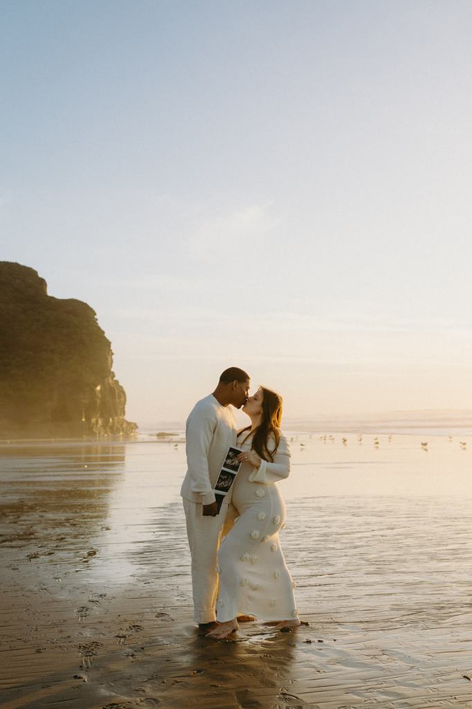 Big Sur Maternity Photoshoot on the Beach