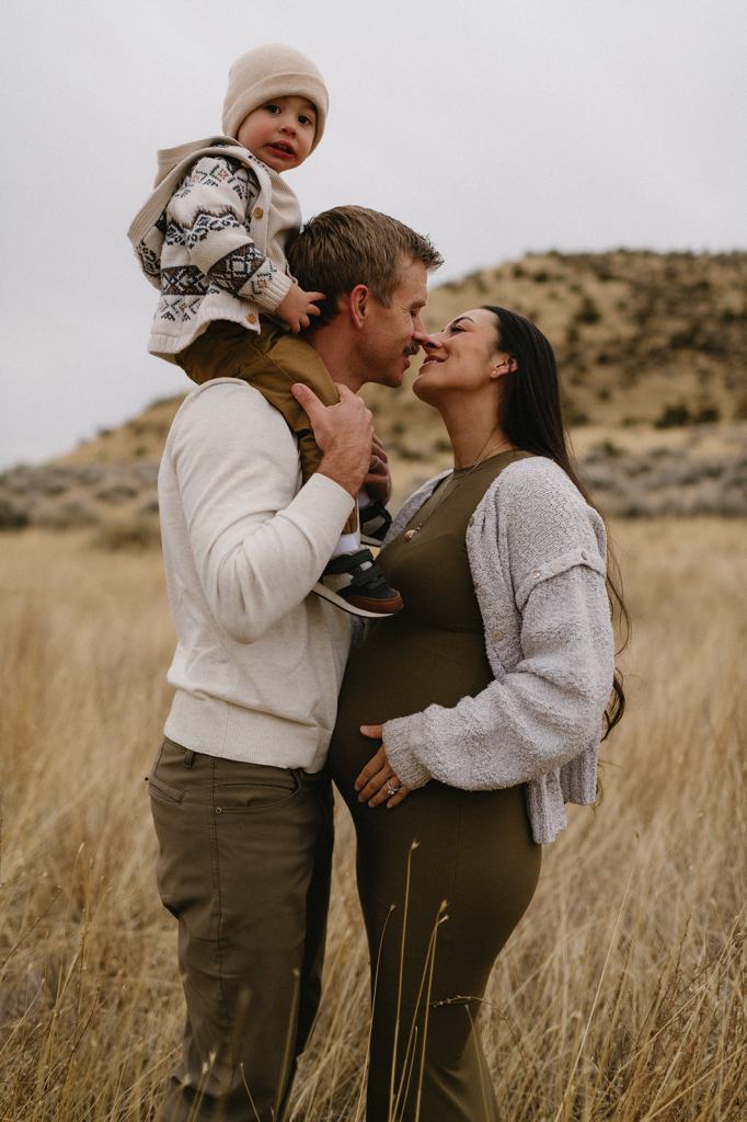 Boise Foothills Maternity Photoshoot