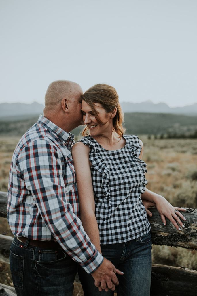 Idaho Rocky Mountain Ranch Anniversary Photoshoot
