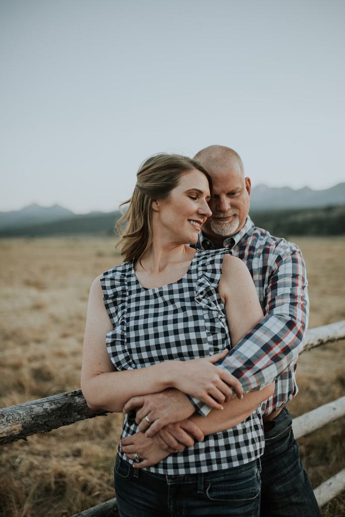 Idaho Rocky Mountain Ranch Anniversary Photoshoot