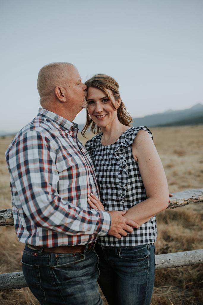 Idaho Rocky Mountain Ranch Anniversary Photoshoot