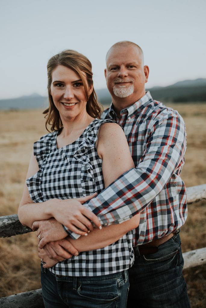 Idaho Rocky Mountain Ranch Anniversary Photoshoot