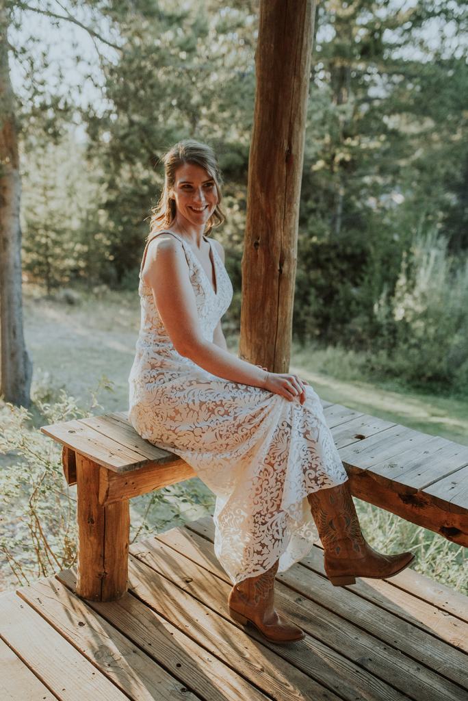 Idaho Rocky Mountain Ranch Anniversary Photoshoot