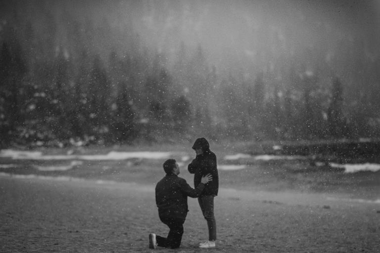 Lake Tahoe Proposal Photos