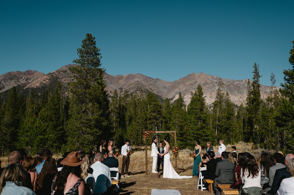 Same Sex Destination Wedding in Sun Valley Idaho