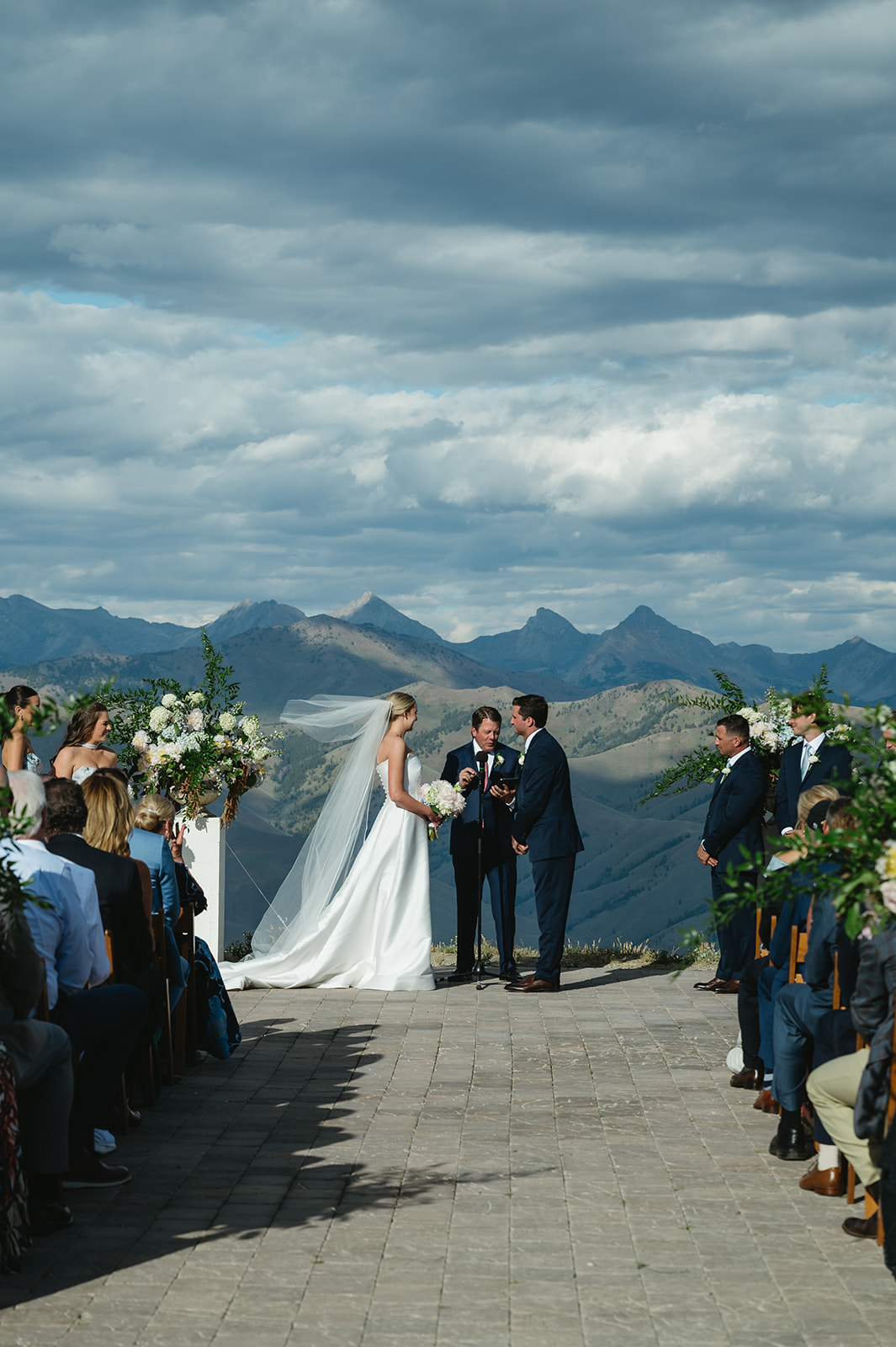 Sun Valley Idaho Wedding at The Roundhouse Lodge on Mt. Baldy