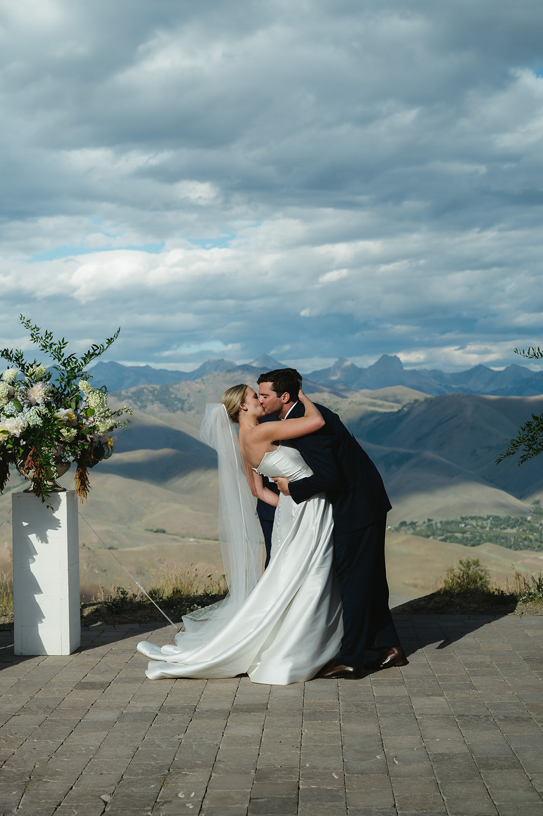 Sun Valley Idaho Wedding at The Roundhouse Lodge on Mt. Baldy