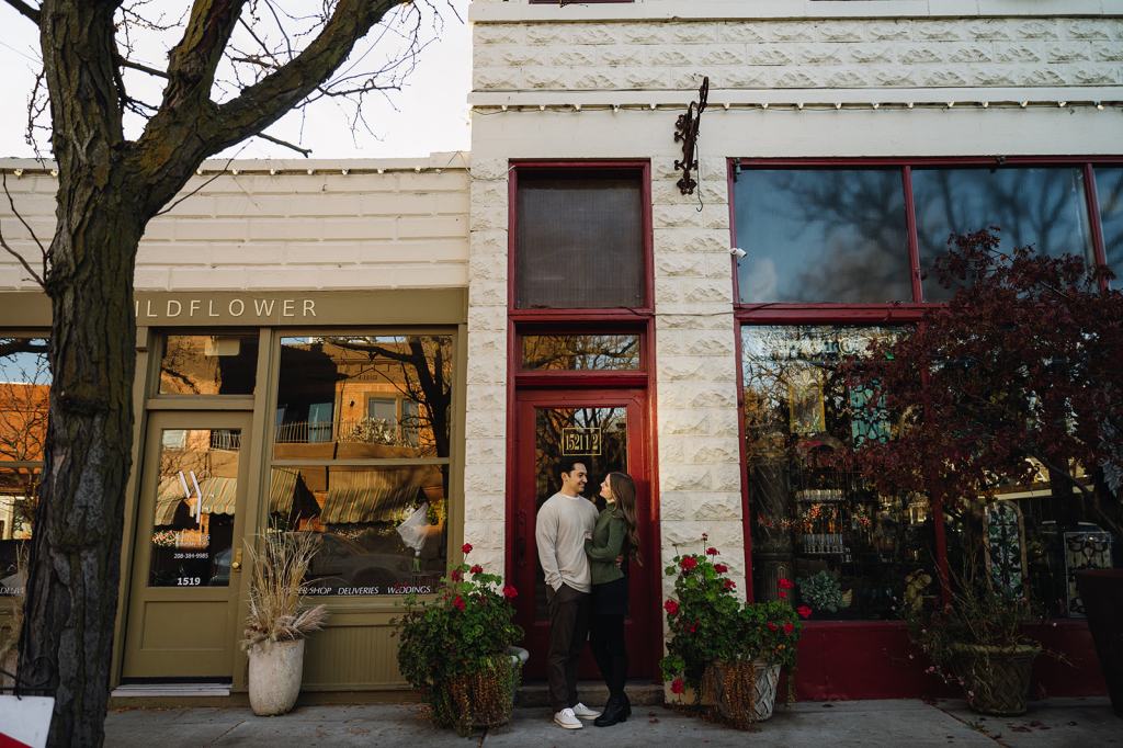 Boise North End Engagement Photos