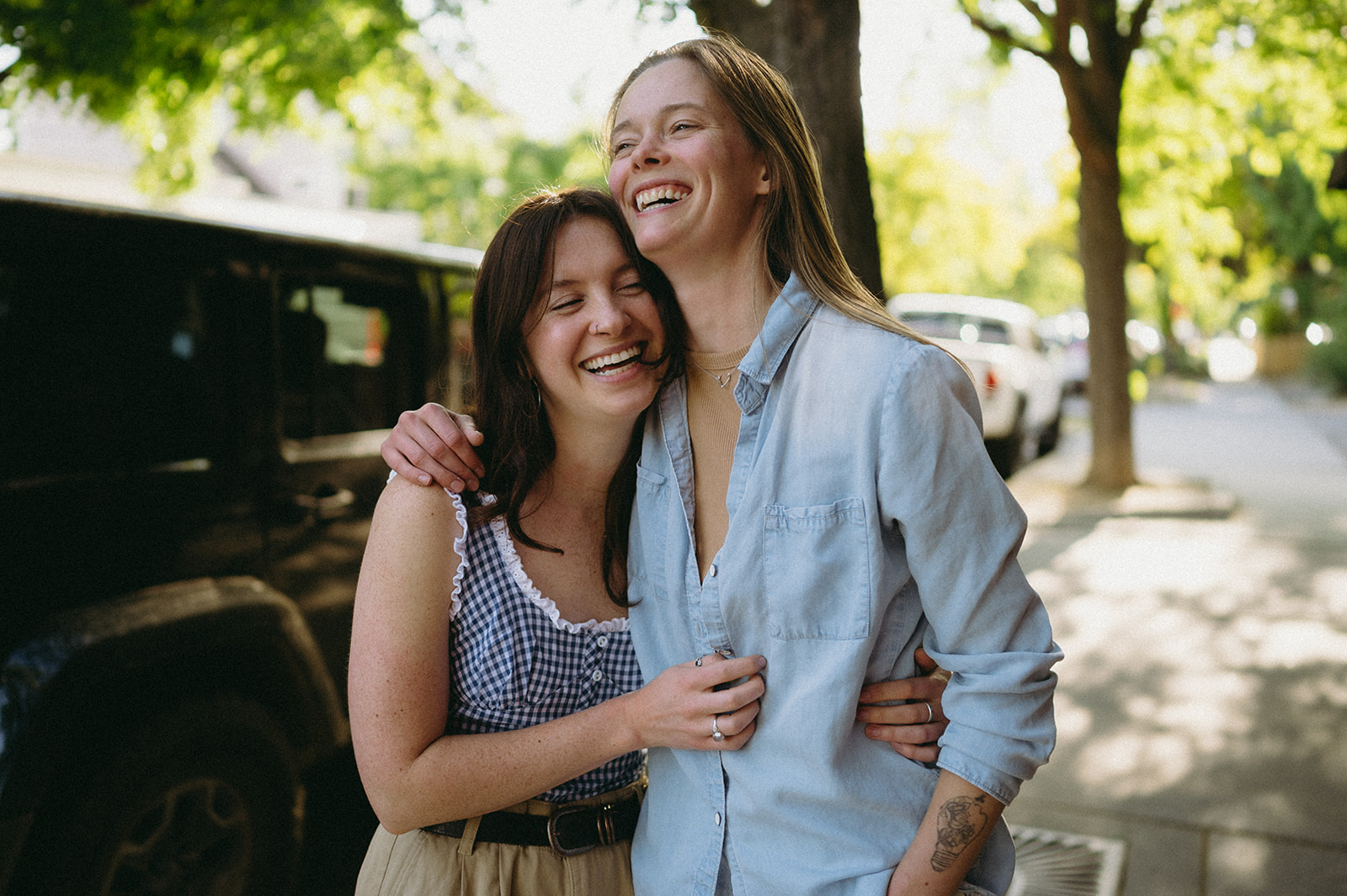 WLW Same Sex Engagement Photos in the PNW
